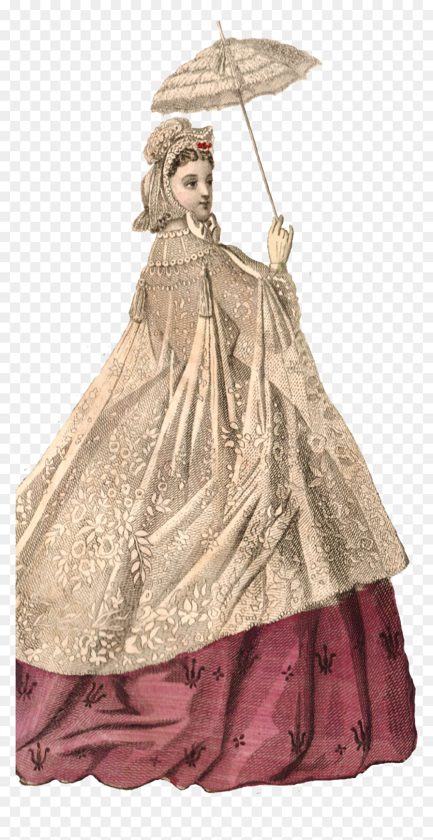 Victorian Woman Png, Transparent Png - victorian woman png
