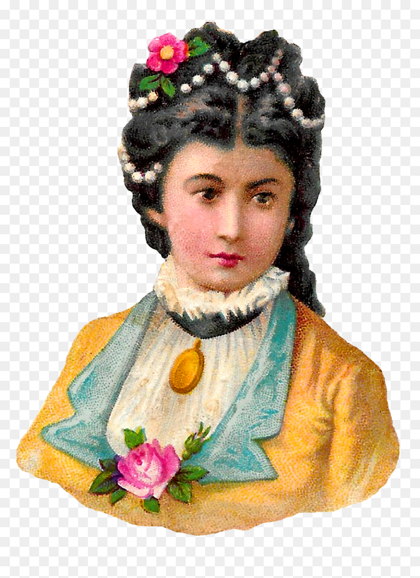 Victorian Woman Png, Transparent Png - victorian woman png