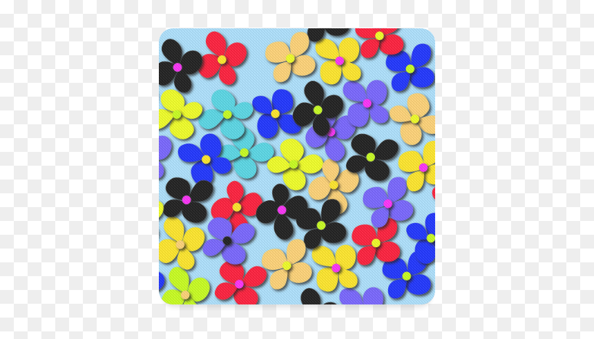 Circle, HD Png Download - hippie flowers png