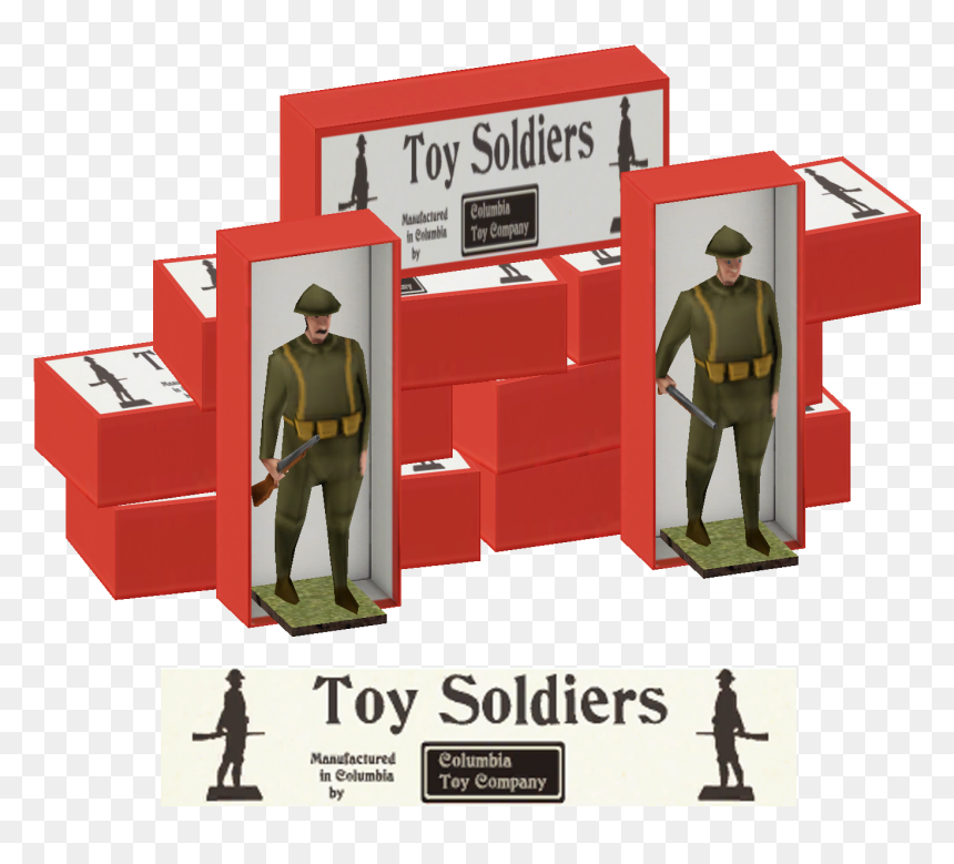 Carton, HD Png Download - toy soldier png