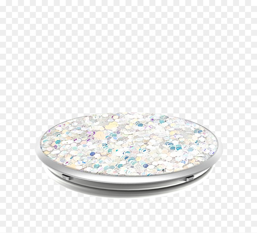 Popsocket White Sparkle Snow, HD Png Download - snow white mirror png