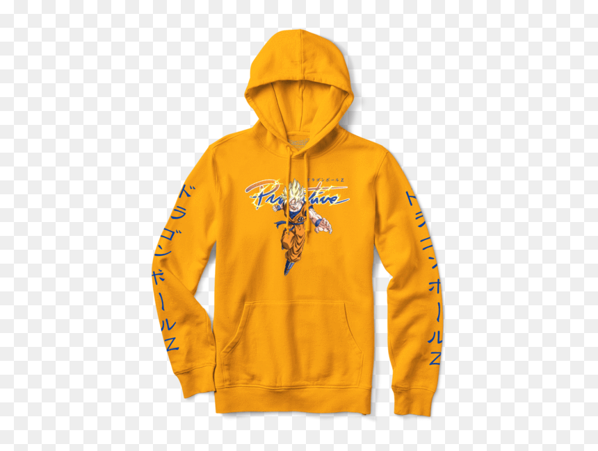 Primitive Dragon Ball Hoodie, HD Png Download - saiyan png