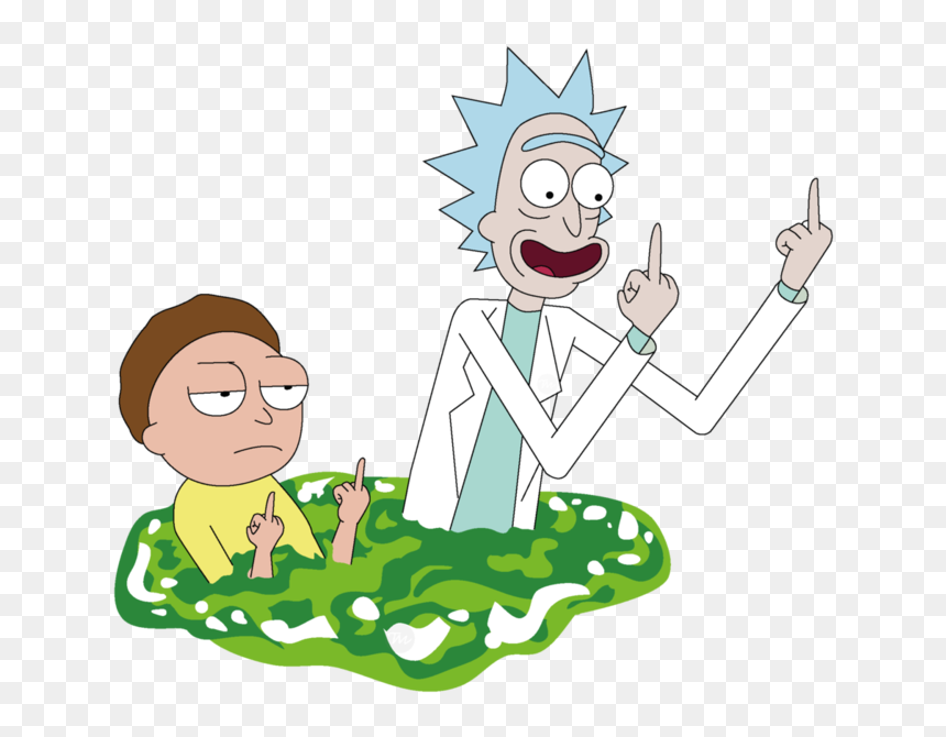 Rick And Morty Png, Transparent Png - squanchy png
