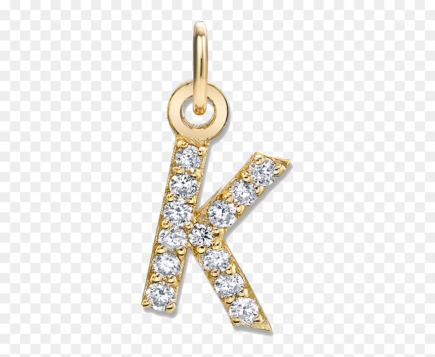 Pendant, HD Png Download - diamond letters png