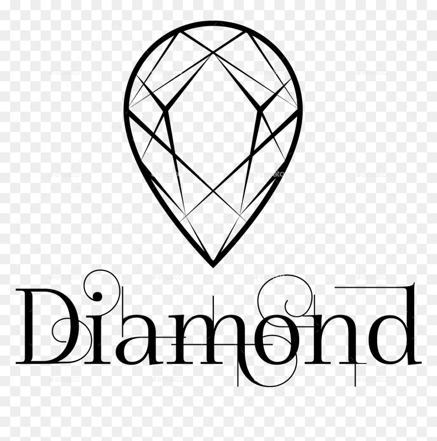 Triangle, HD Png Download - diamond letters png