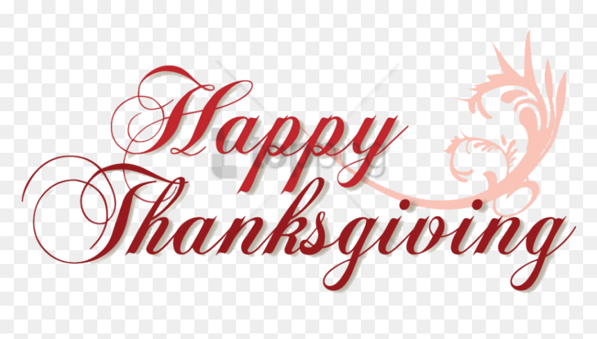 Calligraphy, HD Png Download - thanksgiving hat png
