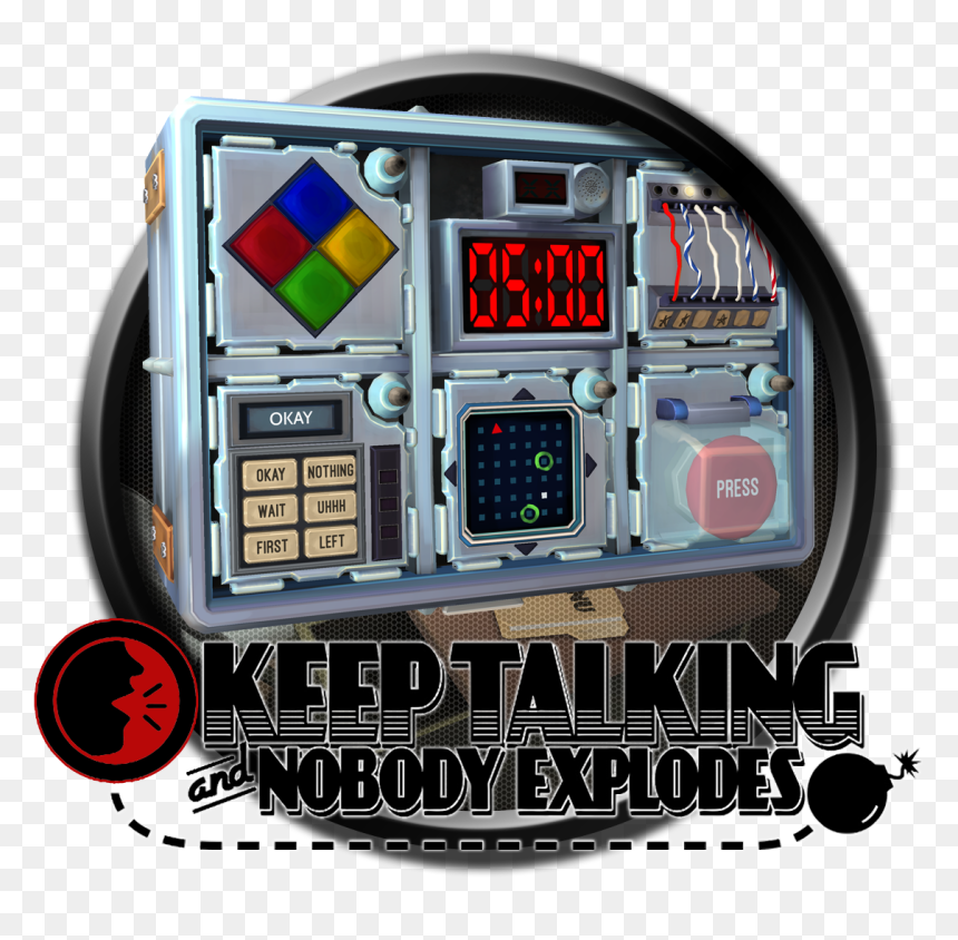 Keep Talking And Nobody Explodes, HD Png Download - keep talking and nobody explodes png