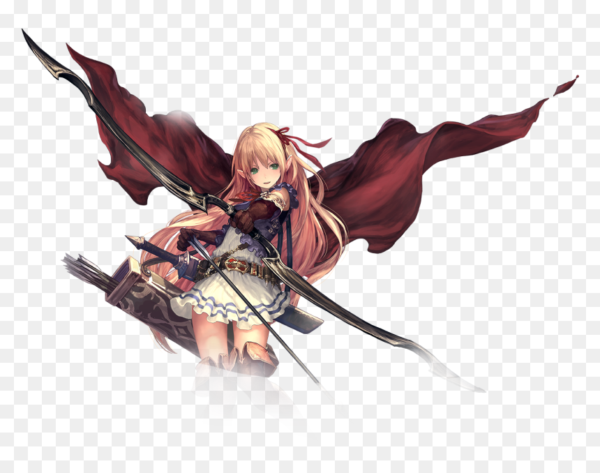 Shadowverse Characters, HD Png Download - anime angel png