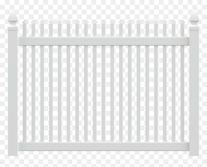 White Picket Fence Png Vinyl, Transparent Png - old fence png
