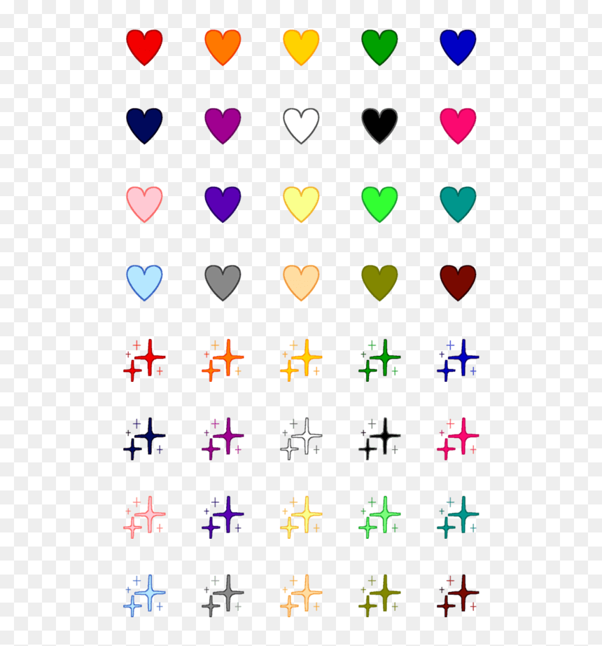 Heart, HD Png Download - glitter line png
