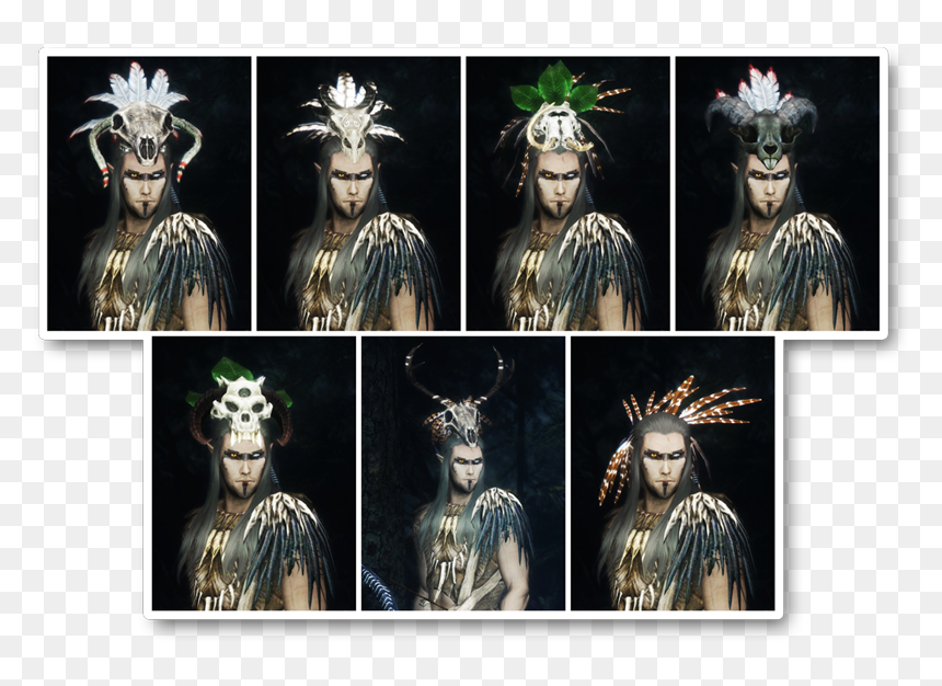 Skyrim Indian Headdress, HD Png Download - native american headdress png