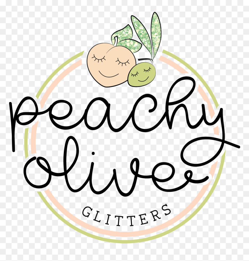 Peachy Olive Glitter, HD Png Download - glitter line png