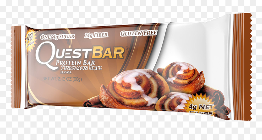 Quest Bar Cinnamon, HD Png Download - cinnamon rolls png