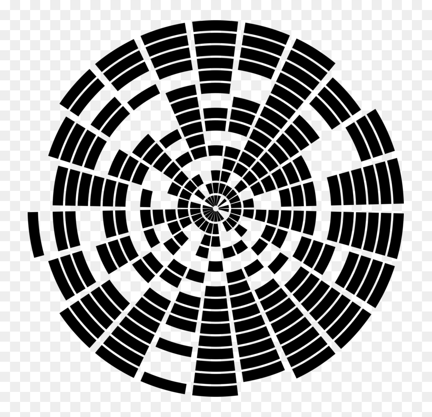 Circle, HD Png Download - black grid png