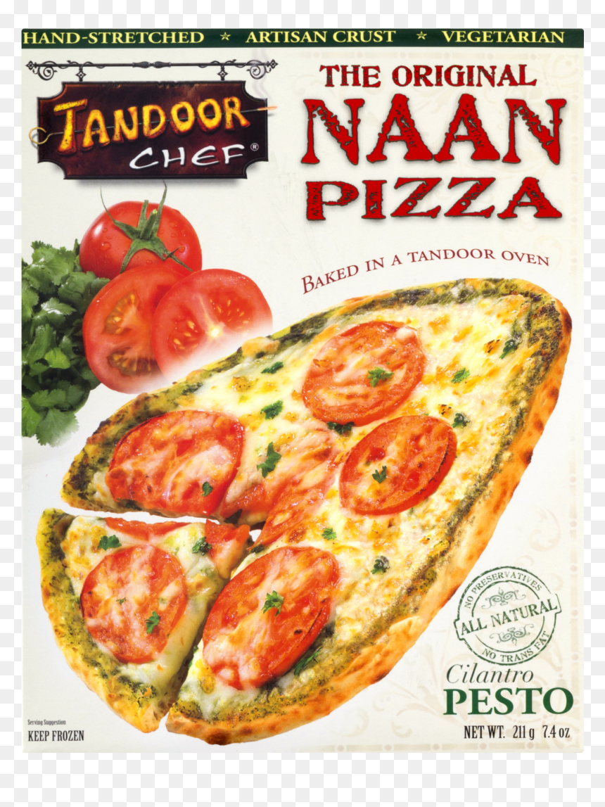 Tandoor Chef Naan Pizza, HD Png Download - pizza chef png