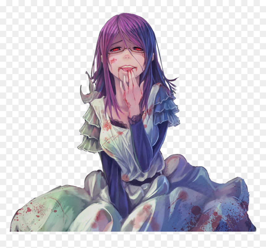 Binge Eater Rize Kamishiro, HD Png Download - tokyo ghoul chibi png