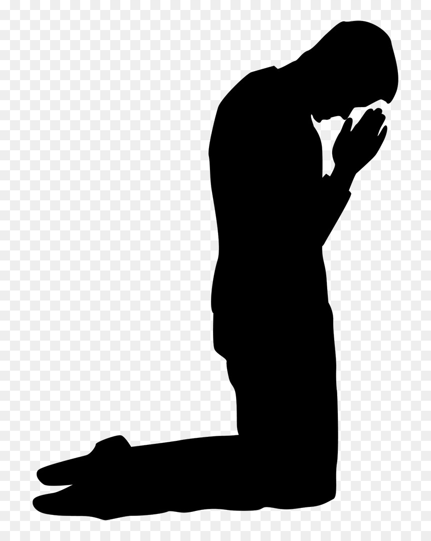 Man Kneeling In Prayer, HD Png Download - kneeling man png