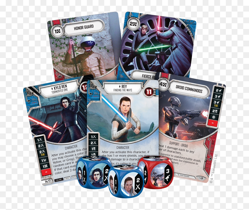 Star Wars Destiny Two Player Game, HD Png Download - captain phasma png