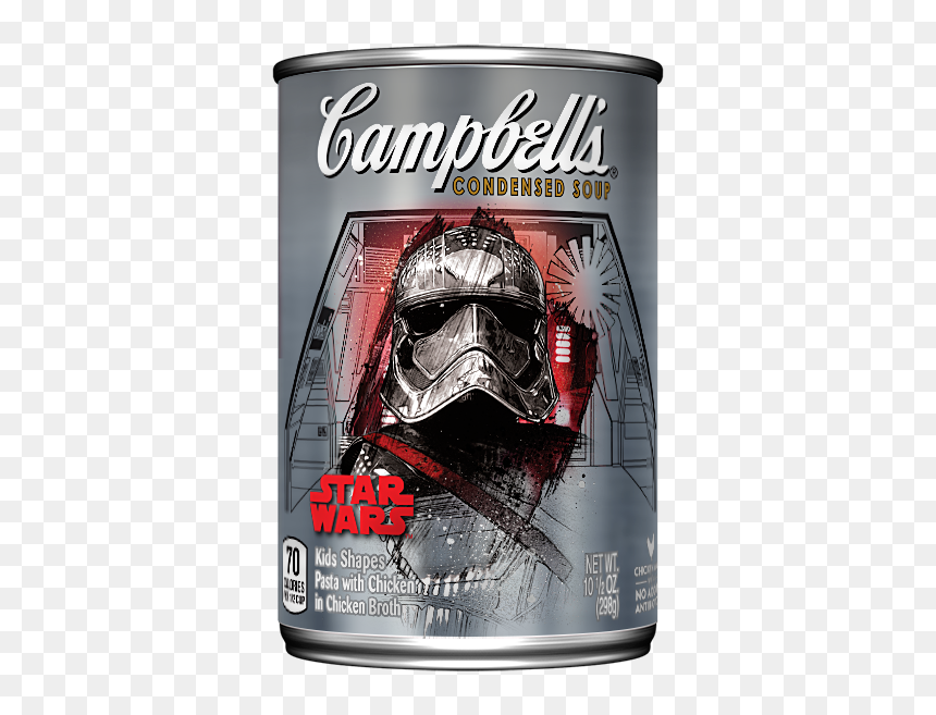 Campbell's Star Wars Soup, HD Png Download - captain phasma png