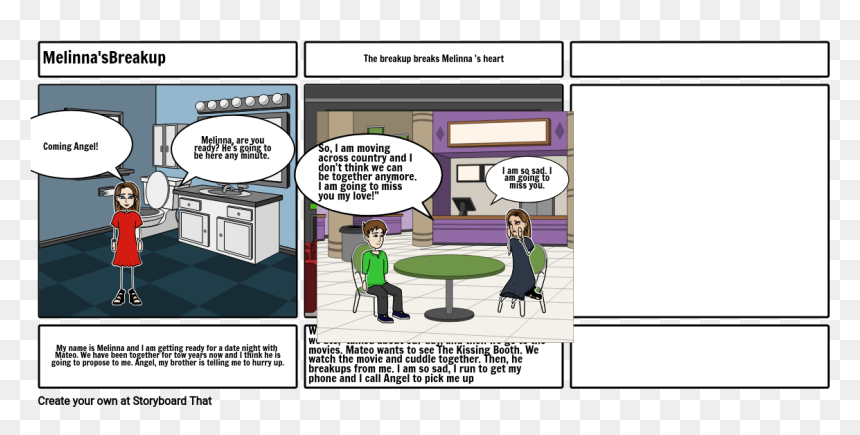 Comics, HD Png Download - breakup png