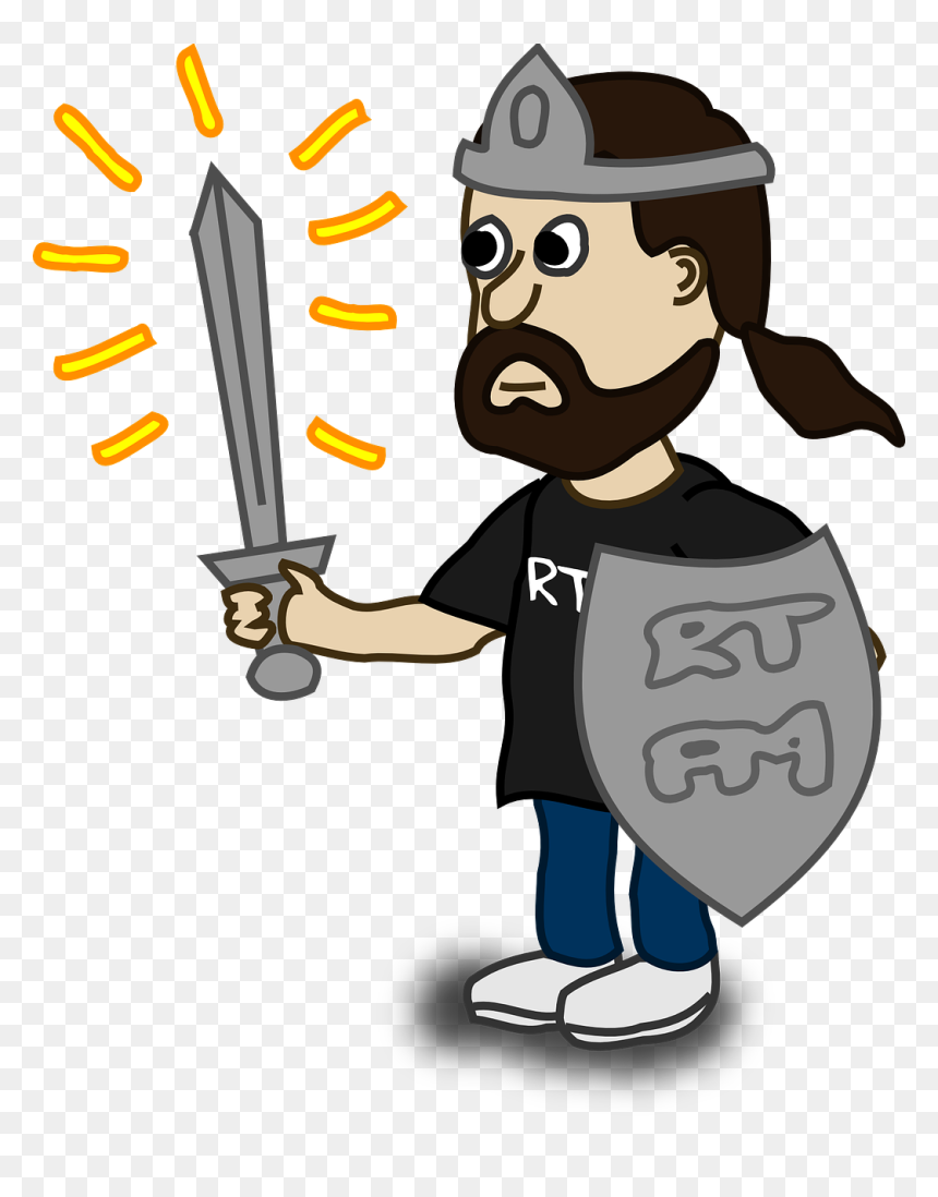 Comic Characters Png, Transparent Png - cartoon shield png