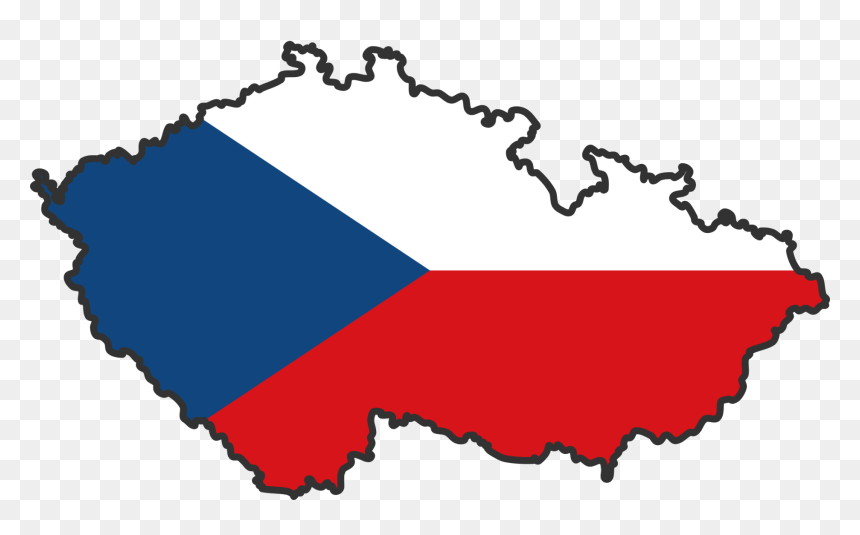 Czech Republic Flag Country, HD Png Download - country clipart png