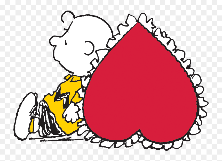 Peanuts Gang Valentine's Day, HD Png Download - snoopy sleeping png