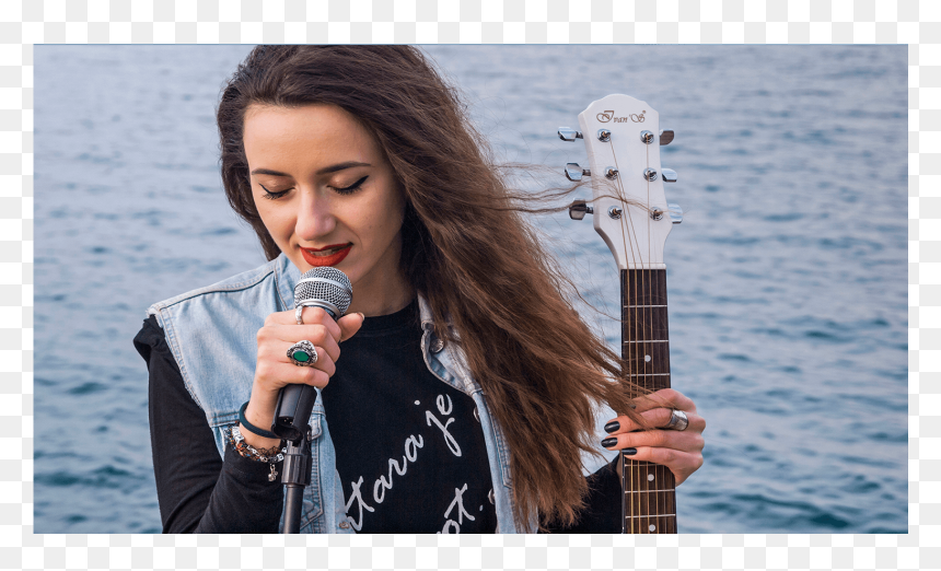 Singing, HD Png Download - girl singing png