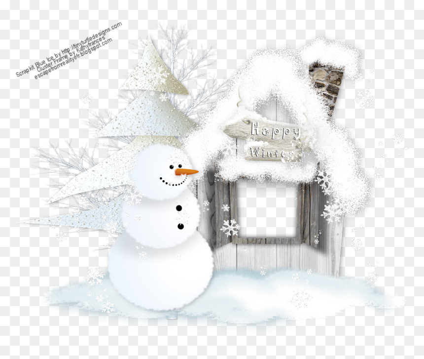 Snow, HD Png Download - ice frame png