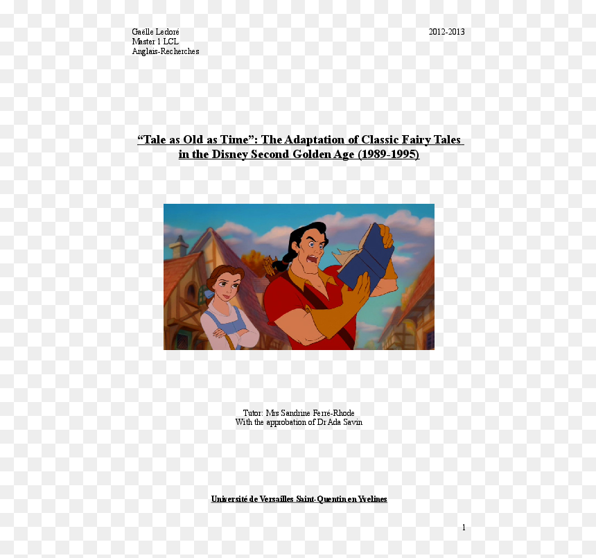 Gaston Beauty And The Beast, HD Png Download - disney fairy png