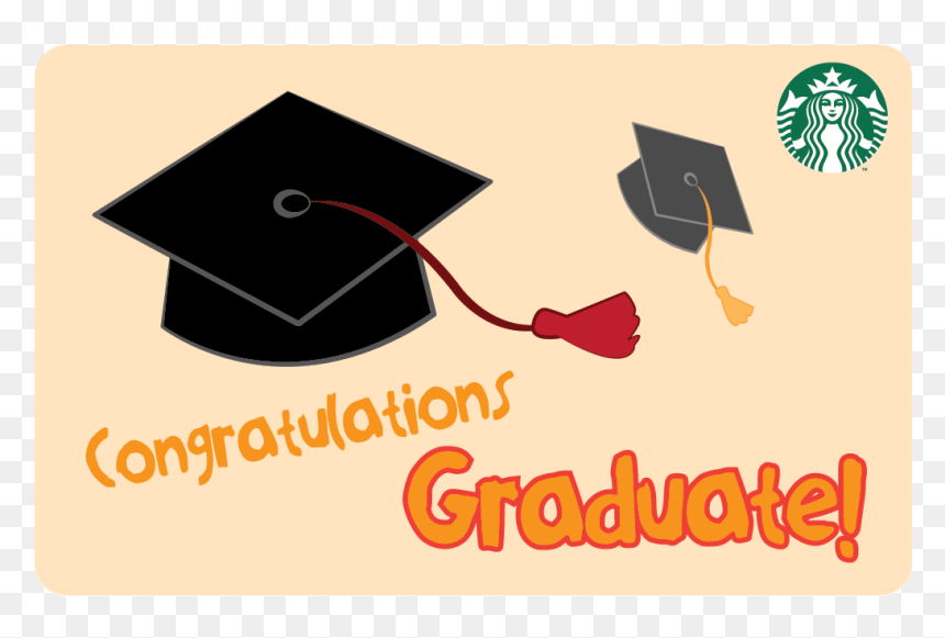 Graduation, HD Png Download - starbucks emoji png