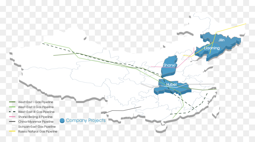 中国 地图 黄土 高原, HD Png Download - gas cloud png