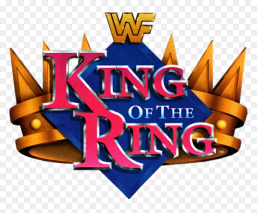 Wwf King Of The Ring Logo Png, Transparent Png - wwe ring png