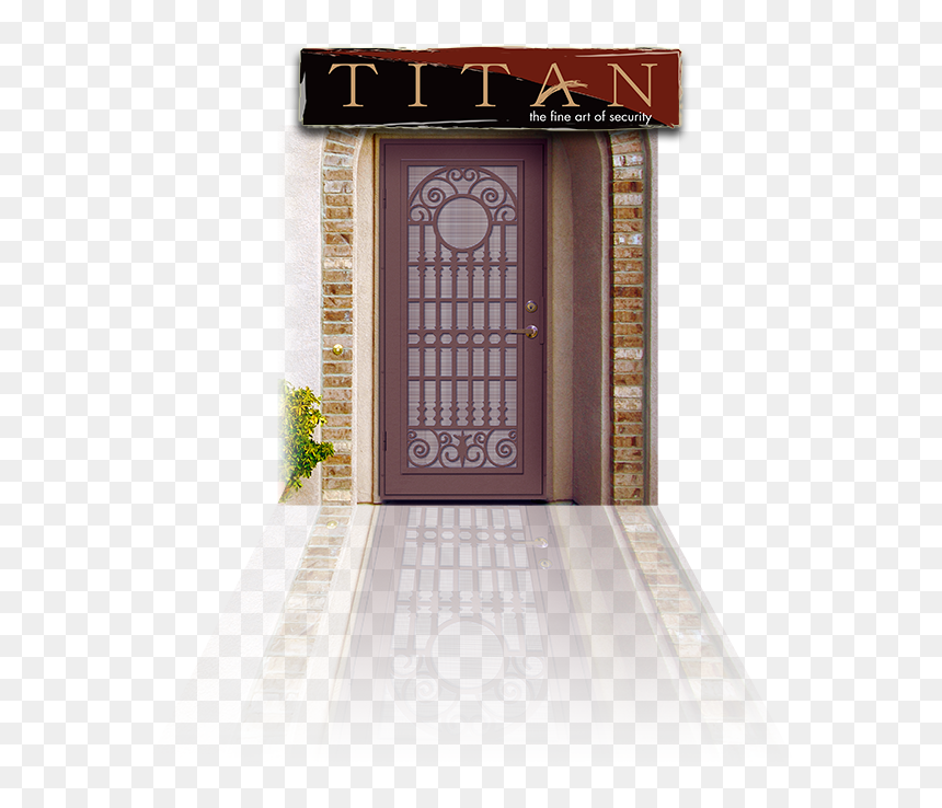 Titan Spaniard Security Door, HD Png Download - elevator doors png