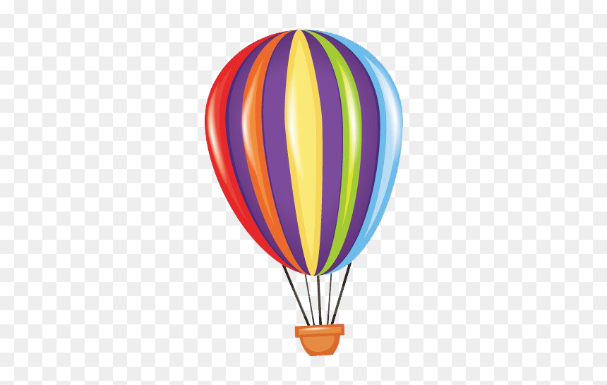 Hot Air Balloon, HD Png Download - orange balloon png