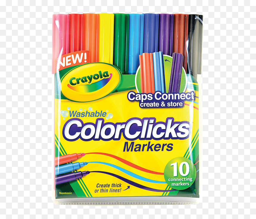 Crayola Colour Clicks, HD Png Download - crayola crayon png