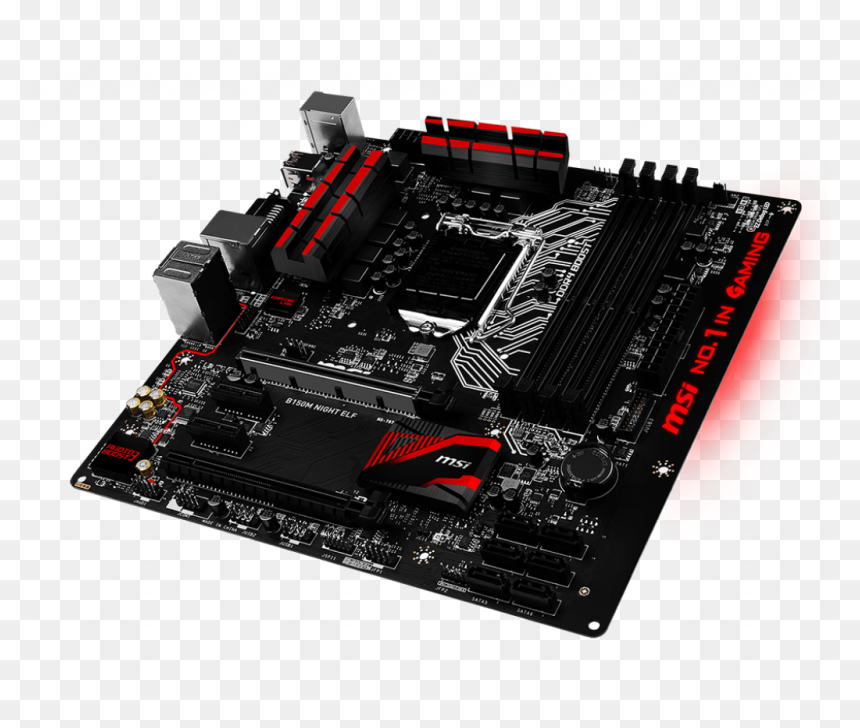 Msi Night Elf B150m, HD Png Download - night elf png