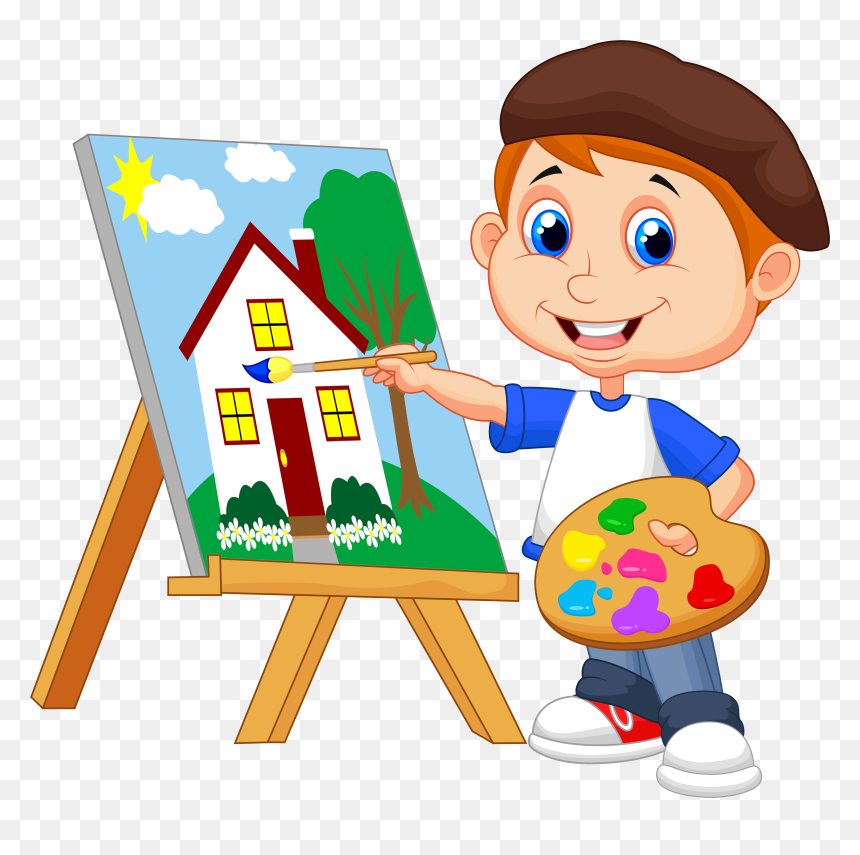 Painters Pallet Png, Transparent Png - painters pallet png
