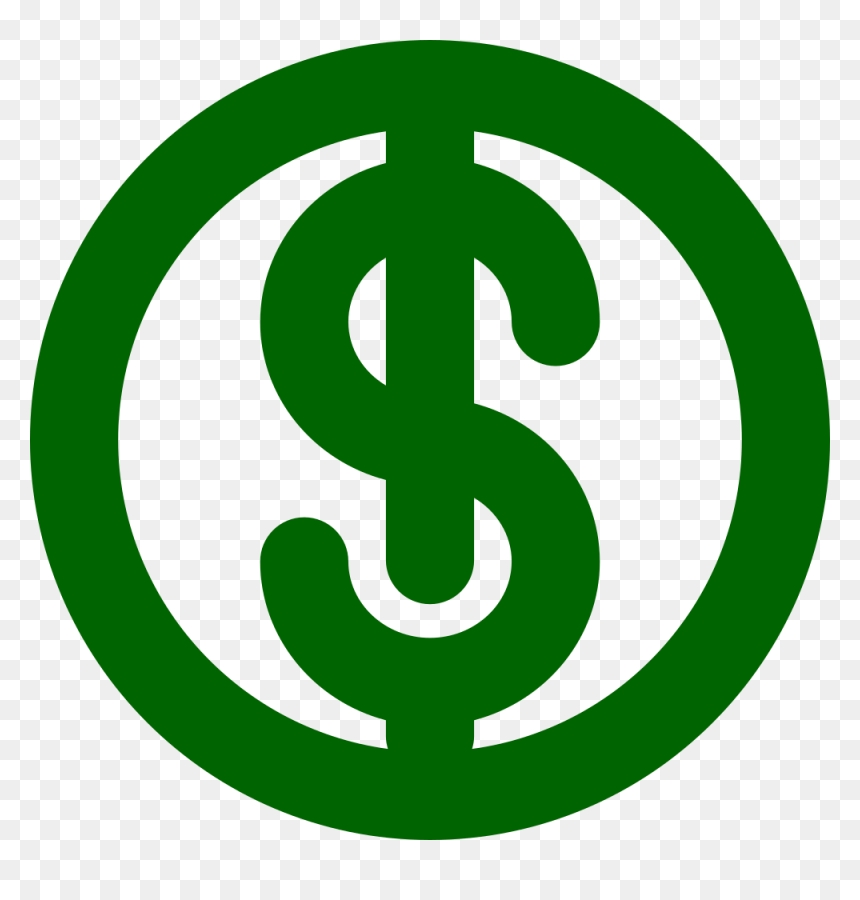 Transparent Dollar Sign Png Transparent - Grey Dollar Sign Png, Png Download - green dollar signs png