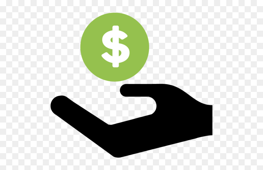 Donate - Sign, HD Png Download - green dollar signs png