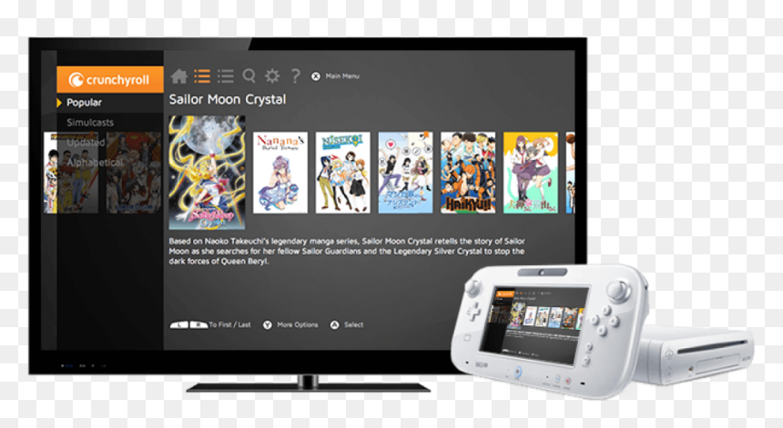 Wii U 5.5 2 Hack, HD Png Download - crunchyroll png