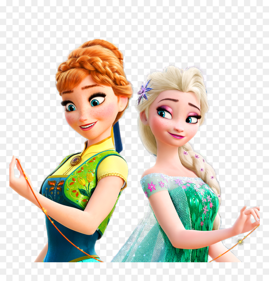 Anna Elsa, HD Png Download - frozen fever olaf png