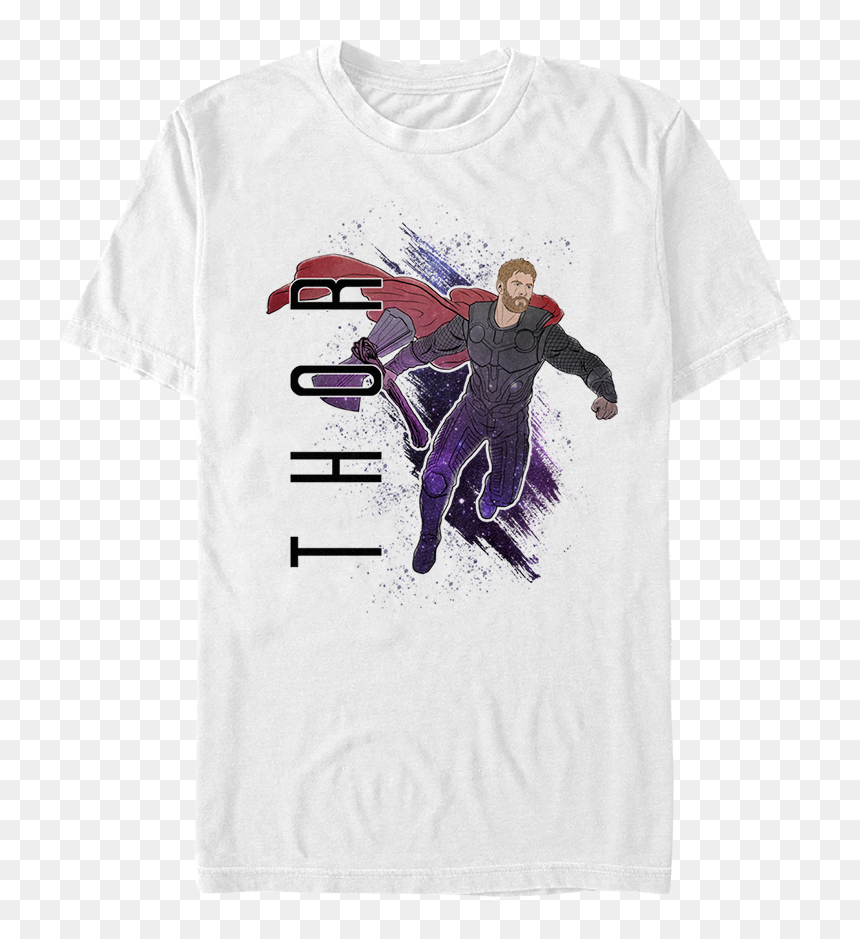 Avengers Endgame Thor T Shirt, HD Png Download - thor avengers png