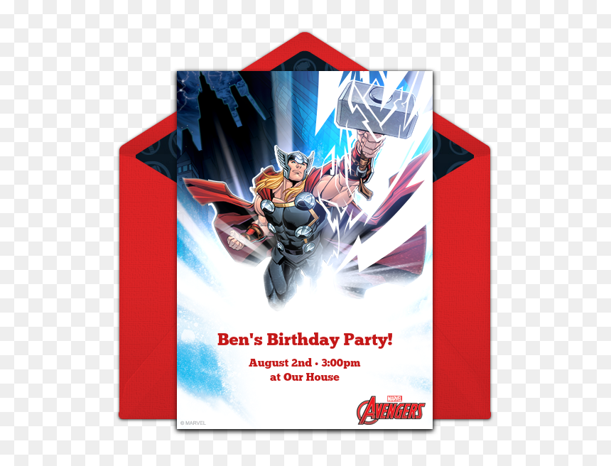 Birthday, HD Png Download - thor avengers png