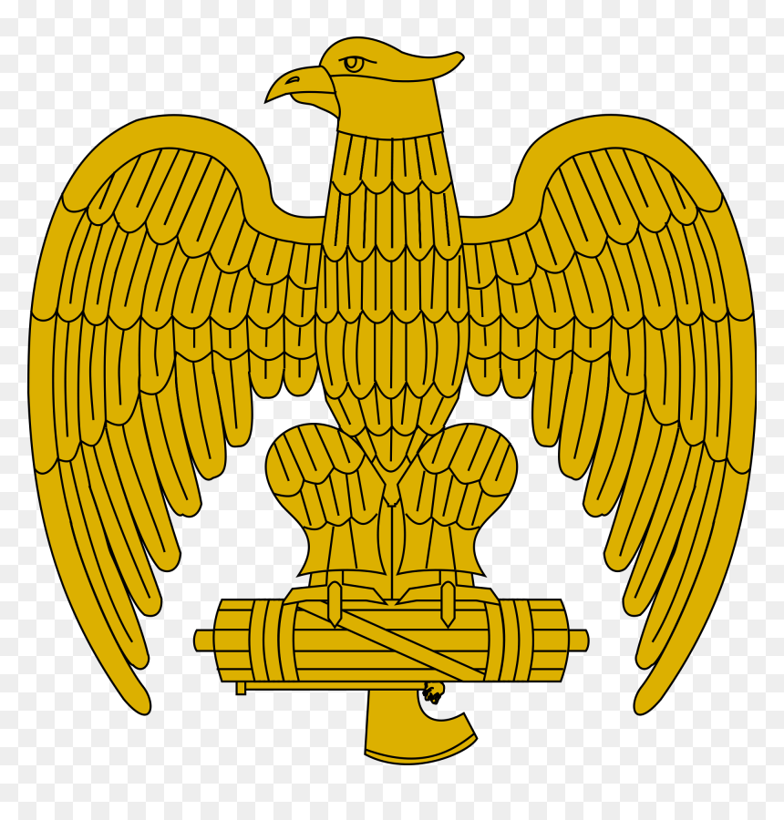 Italian Fascist Eagle, HD Png Download - fascist eagle png