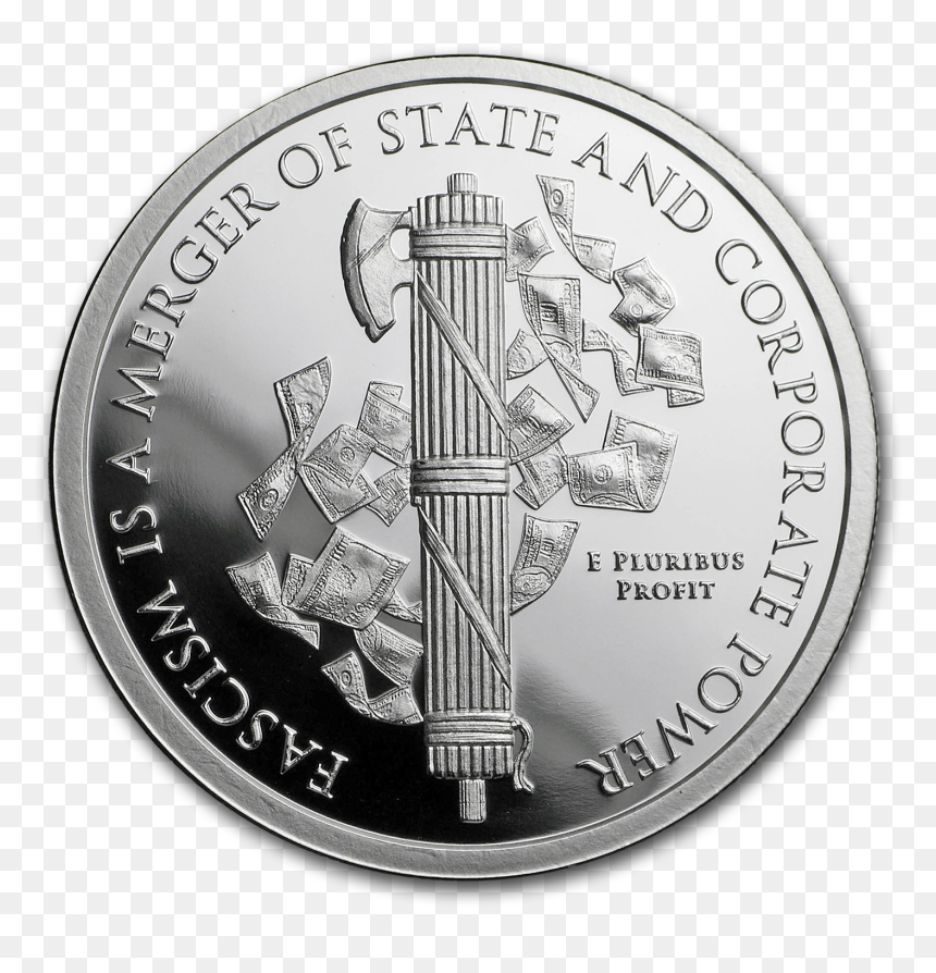 Krugerrand 2017 1 Oz Silver, HD Png Download - fascist eagle png