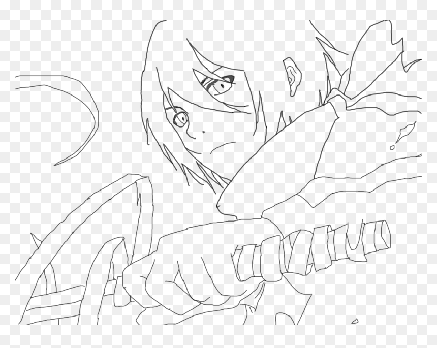Line Art, HD Png Download - yato noragami png