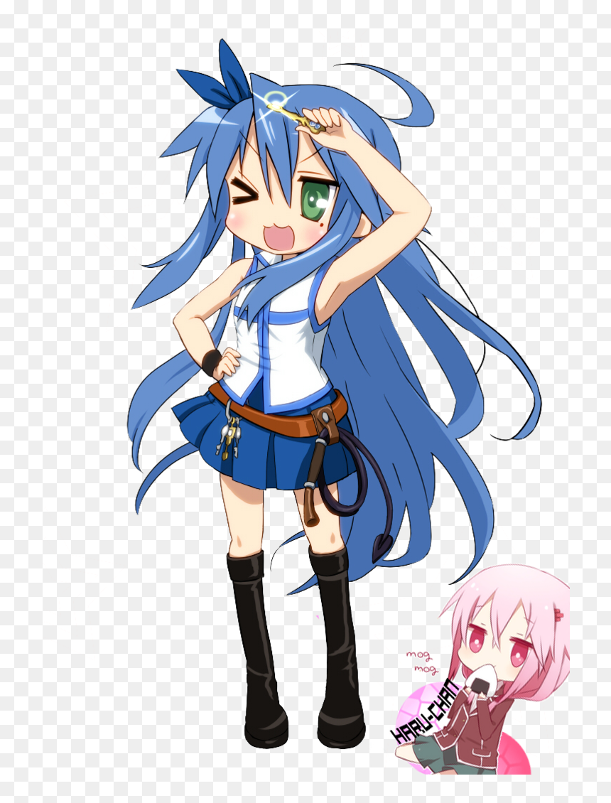 Vocaloid X Fairy Tail Crossover, HD Png Download - konata png