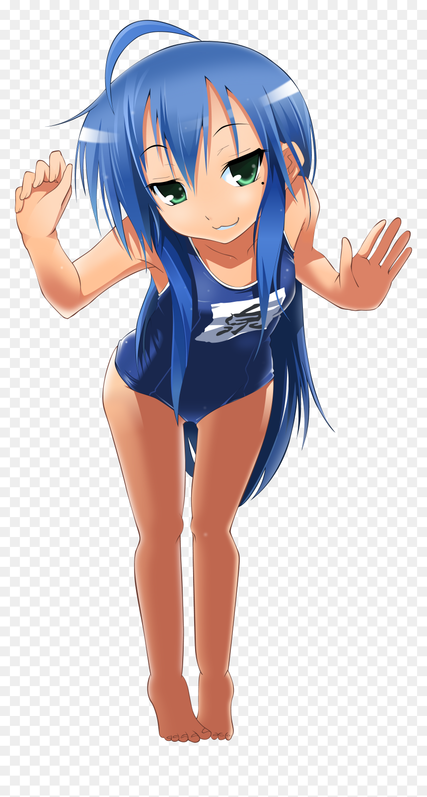Konata Izumi Swimsuit, HD Png Download - konata png