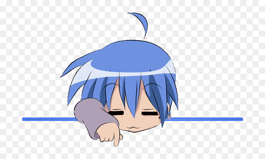 I M Otaku, HD Png Download - konata png